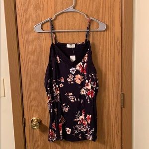 Maurices 24/7 floral tank top